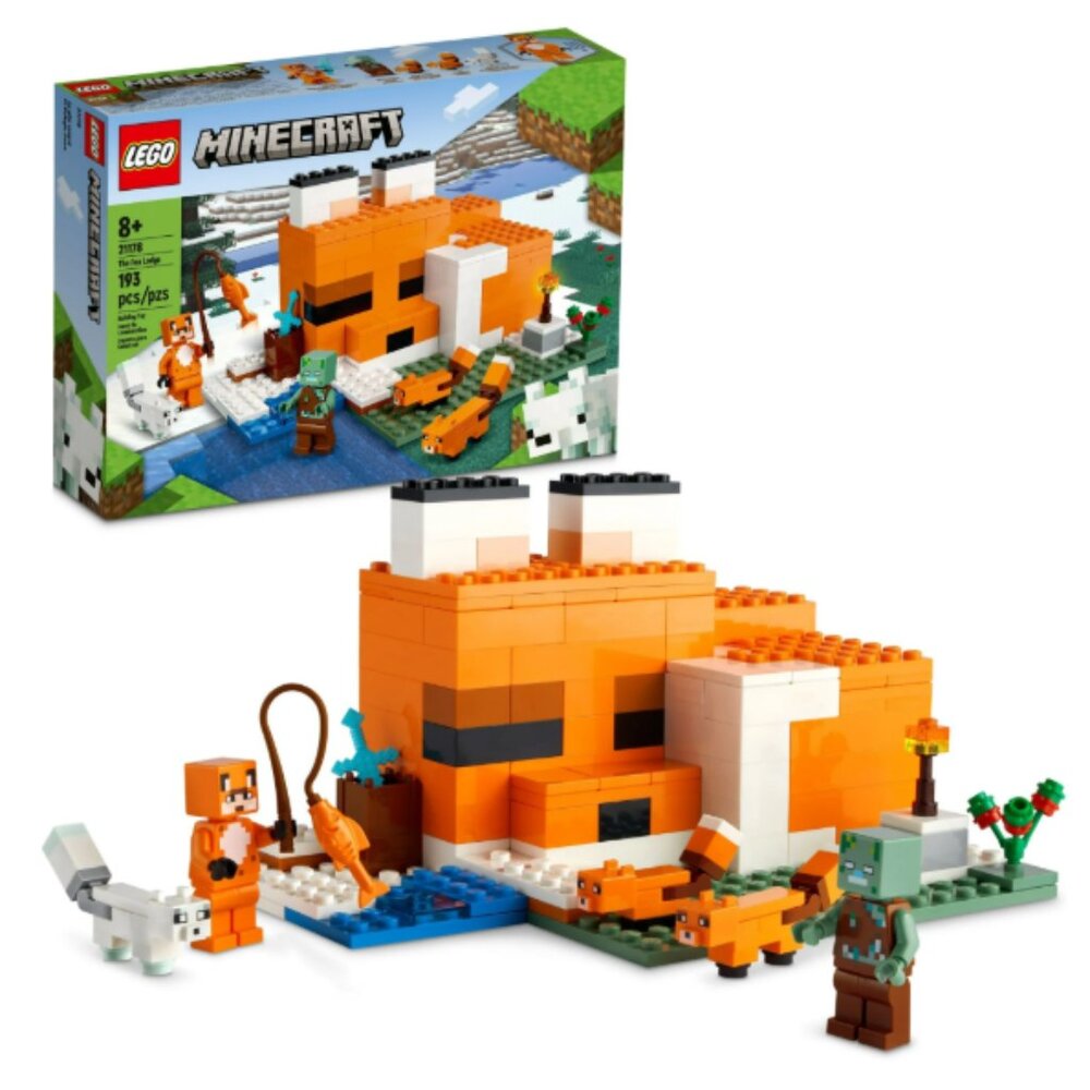NEW Lego Minecraft 21178 - The Fox Lodge House Set